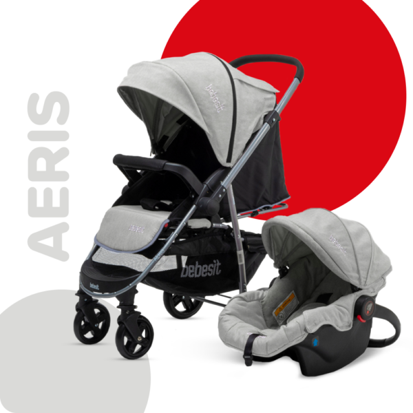 COCHESITO BEBESIT TRAVEL SYSTEM CON MANILLAR REBATIBLE - Image 5